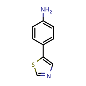 4-(Thiazol-5-yl)aniline