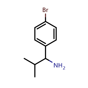 1-(4-Bromophenyl)-2-methylpropan-1-amine