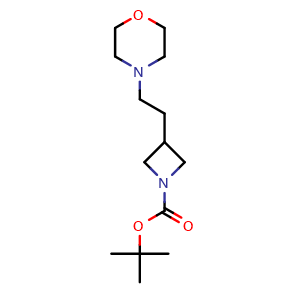 tert-Butyl 3-(2-morpholinoethyl)azetidine-1-carboxylate