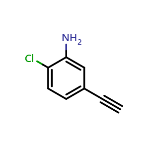 2-Chloro-5-ethynylaniline