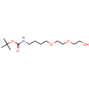 tert-Butyl (4-(2-(2-hydroxyethoxy)ethoxy)butyl)carbamate