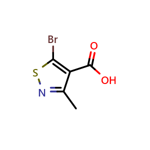 5-Bromo-3-methylisothiazole-4-carboxylic acid