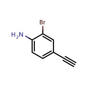 2-Bromo-4-ethynylaniline