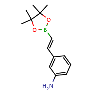 (E)-3-(2-(4,4,5,5-Tetramethyl-1,3,2-dioxaborolan-2-yl)vinyl)aniline
