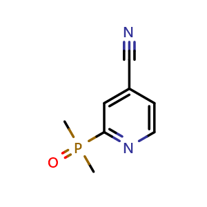 2-(Dimethylphosphinyl)-4-pyridinecarbonitrile