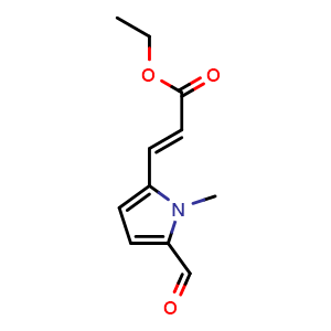 Ethyl (2E)-3-(5-formyl-1-methyl-1H-pyrrol-2-yl)-2-propenoate