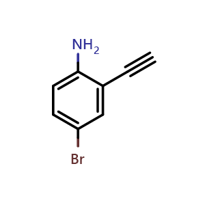 4-Bromo-2-ethynylaniline