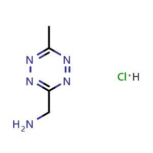 (6-Methyl-1,2,4,5-tetrazin-3-yl)methanamine hydrochloride
