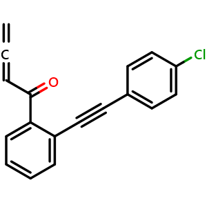 1-[2-[2-(4-Chlorophenyl)ethynyl]phenyl]-2,3-butadien-1-one