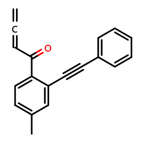 1-[4-Methyl-2-(2-phenylethynyl)phenyl]-2,3-butadien-1-one