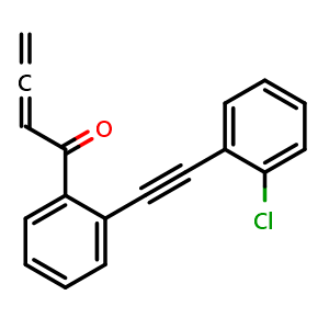 1-[2-[2-(2-Chlorophenyl)ethynyl]phenyl]-2,3-butadien-1-one