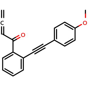 1-[2-[2-(4-Methoxyphenyl)ethynyl]phenyl]-2,3-butadien-1-one