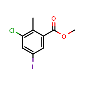 Methyl 3-chloro-5-iodo-2-methylbenzoate