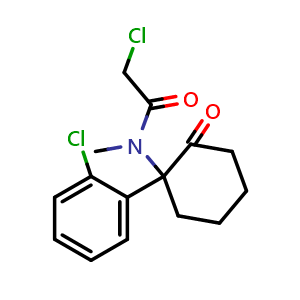 2-Chloro-N-[1-(2-chlorophenyl)-2-oxocyclohexyl]-N-methylacetamide