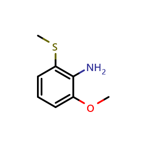 2-Methoxy-6-(methylsulfanyl)aniline