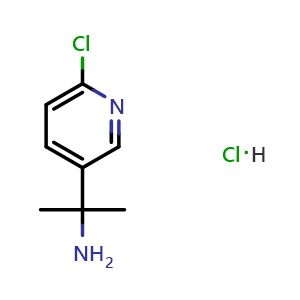 2-(6-Chloropyridin-3-yl)propan-2-amine hydrochloride