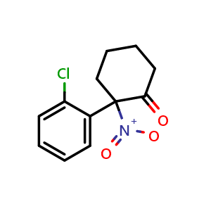 2-(2-Chlorophenyl)-2-nitrocyclohexanone