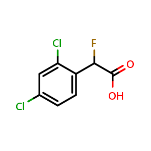 2-(2,4-Dichlorophenyl)-2-fluoroacetic acid