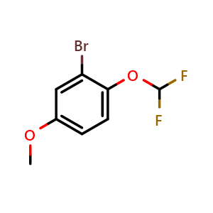 2-Bromo-1-(difluoromethoxy)-4-methoxybenzene