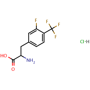 2-Amino-3-(3-fluoro-4-(trifluoromethyl)phenyl)propanoic acid hydrochloride
