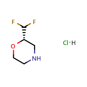 (S)-2-(Difluoromethyl)morpholine hydrochloride