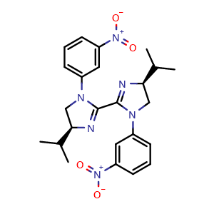 (4S,4'S)-4,4'-Diisopropyl-1,1'-bis(3-nitrophenyl)-4,4',5,5'-tetrahydro-1H,1'H-2,2'-biimidazole