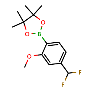 2-(4-(Difluoromethyl)-2-methoxyphenyl)-4,4,5,5-tetramethyl-1,3,2-dioxaborolane