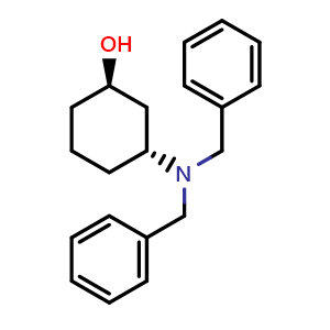 rel-(1R,3R)-3-[Bis(phenylmethyl)amino]cyclohexanol