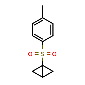 Chemical structure of 1-Tosylbicyclo[1.1.0]butane , CAS 86537-30-6, AChemBlock Y224005