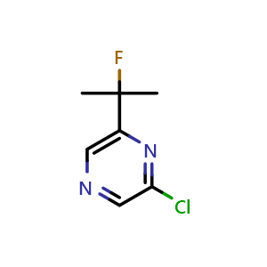 2-Chloro-6-(2-fluoropropan-2-yl)pyrazine