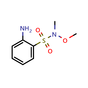 2-Amino-N-methoxy-N-methylbenzene-1-sulfonamide