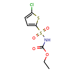 ethyl ((5-chlorothiophen-2-yl)sulfonyl)carbamate