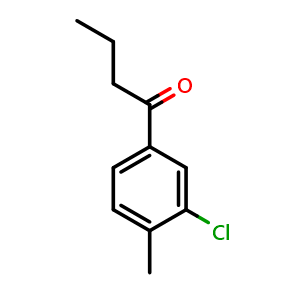 1-(3-Chloro-4-methylphenyl)butan-1-one
