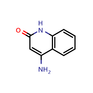Chemical structure of 4-Aminoquinoline-2-one , CAS 110216-87-0, AChemBlock Y224198
