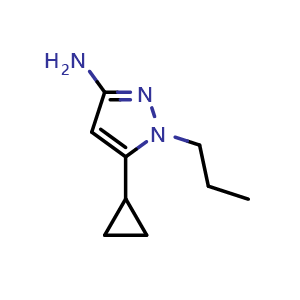 5-Cyclopropyl-1-propyl-1H-pyrazol-3-amine