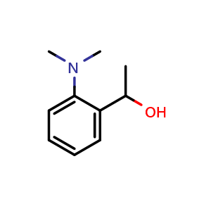 Chemical structure of 2-(dimethylamino)-a-methyl-Benzenemethanol , CAS 104524-50-7, AChemBlock Y224228