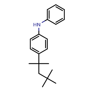 N-phenyl-4-(1,1,3,3-tetramethylbutyl)-benzenamine