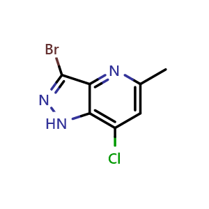 3-bromo-7-chloro-5-methyl-1H-pyrazolo[4,3-b]pyridine