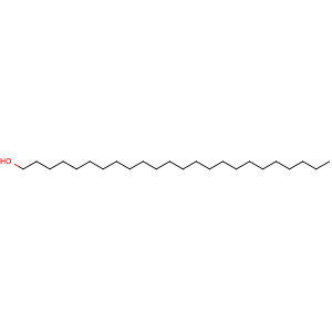 Chemical structure of 1-Tetracosanol , CAS 506-51-4, AChemBlock Y224367