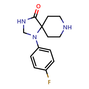 1-(4-fluorophenyl)-1,3,8-triazaspiro[4.5]decan-4-one