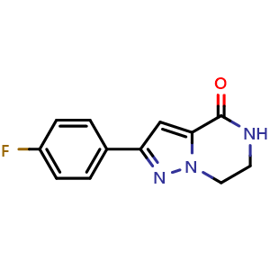 2-(4-fluorophenyl)-6,7-dihydropyrazolo[1,5-a]pyrazin-4(5H)-one