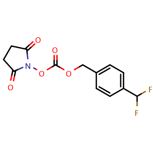 4-(difluoromethyl)benzyl (2,5-dioxopyrrolidin-1-yl) carbonate