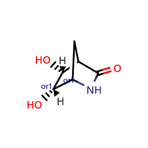 exo-5,6-dihydroxy-2-azabicyclo[2.2.1]heptan-3-one