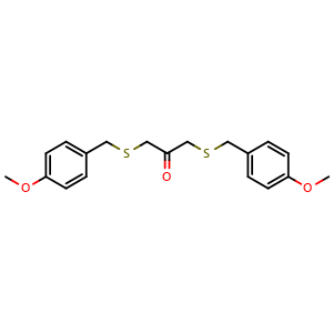 1,3-bis((4-methoxybenzyl)thio)propan-2-one