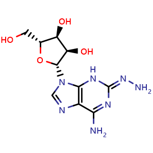 (2R,3R,4S,5R)-2-((Z)-6-amino-2-hydrazono-2H-purin-9(3H)-yl)-5-(hydroxymethyl)tetrahydrofuran-3,4-diol