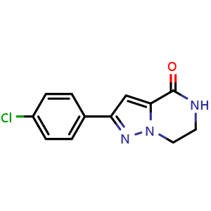 2-(4-chlorophenyl)-6,7-dihydropyrazolo[1,5-a]pyrazin-4(5H)-one