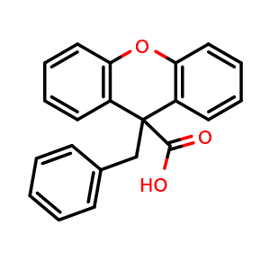 9-benzyl-9H-xanthene-9-carboxylic acid