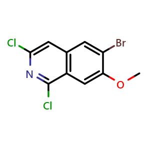 6-bromo-1,3-dichloro-7-methoxyisoquinoline