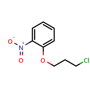 Chemical structure of 1-(3-Chloro-propoxy)-2-nitro-benzene , CAS 37576-04-8, AChemBlock Y224921