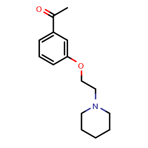 1-[3-(2-Piperidin-1-yl-ethoxy)-phenyl]-ethanone